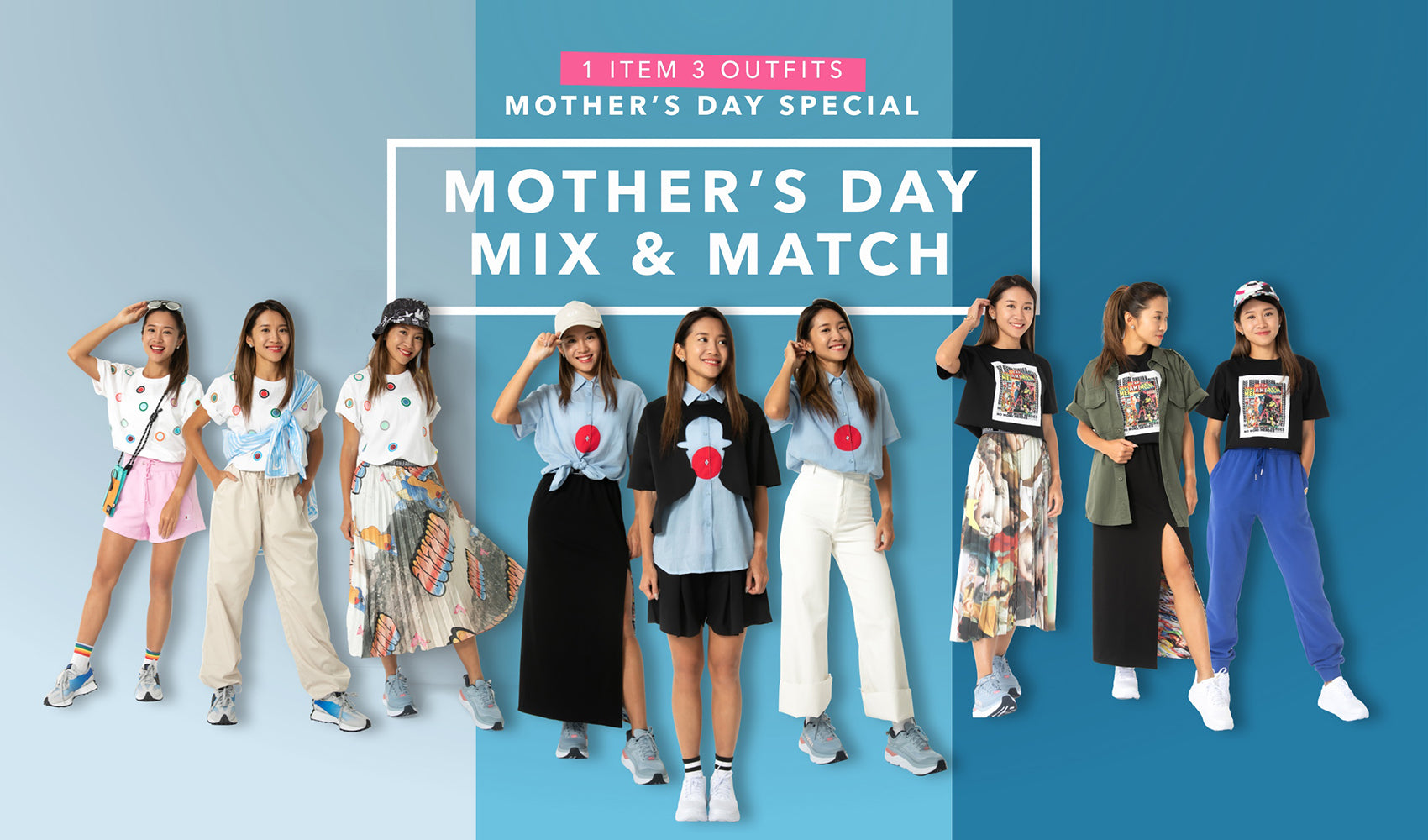 Mother’s Day mix and match