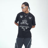 SSERPE KEEP CHILLING HALF SLEEVE TEE BLACK