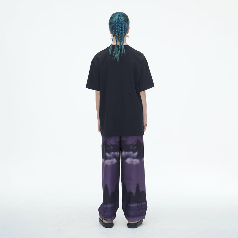 SSERPE DANCE OUR LOVE HALF SLEEVE TEE BLACK