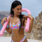 BRIGHT SWIMWEAR BALI TOP CITRUS FLORAL