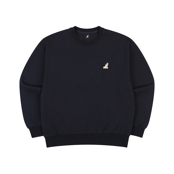 KANGOL LOGO PATCH SWEATSHIRT NAVY RT1726