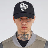 AJOBYAJO SPORTY LOGO CAP BLACK