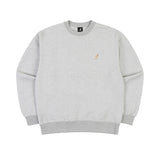 KANGOL LOGO PATCH SWEATSHIRT MELANGE GREY RT1726