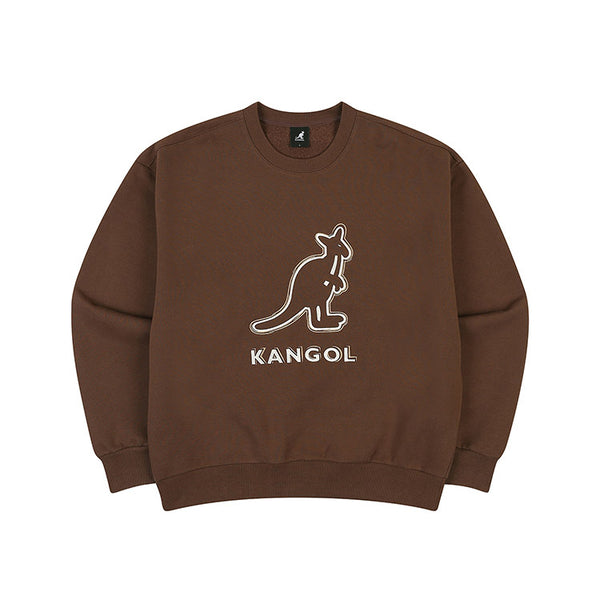 KANGOL ANDREW SWEATSHIRT BROWN RT1728