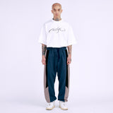 AJOBYAJO TRI MIXED SWEAT PANTS TEAL