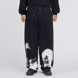 AJOBYAJO TRAIGAN PANTS BLACK
