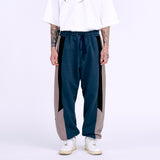 AJOBYAJO TRI MIXED SWEAT PANTS TEAL