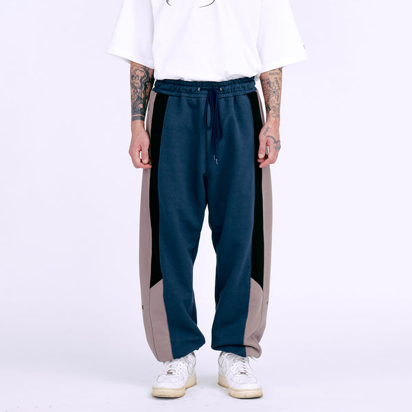 AJOBYAJO TRI MIXED SWEAT PANTS TEAL