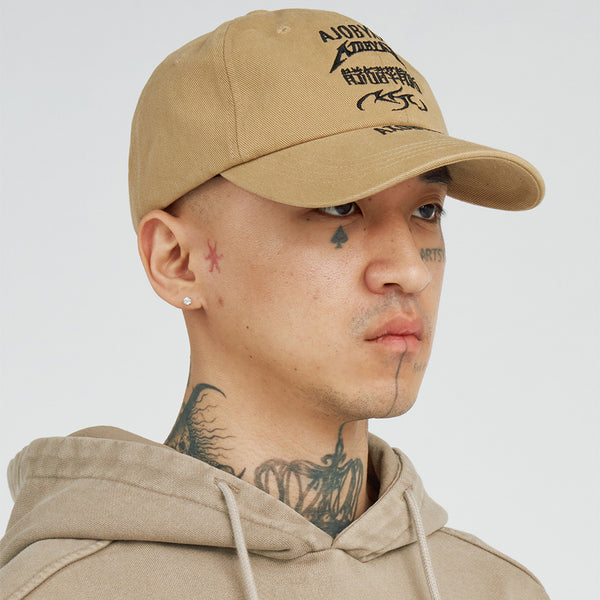 AJOBYAJO TOTAL LOGO CAP BEIGE
