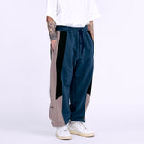 AJOBYAJO TRI MIXED SWEAT PANTS TEAL
