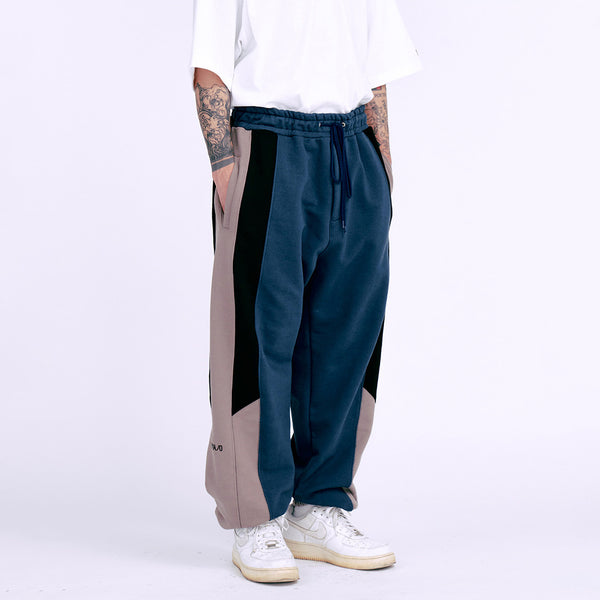 AJOBYAJO TRI MIXED SWEAT PANTS TEAL
