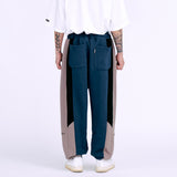 AJOBYAJO TRI MIXED SWEAT PANTS TEAL