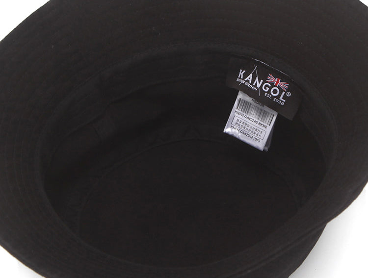 KANGOL WASHED BUCKET BLACK 4224