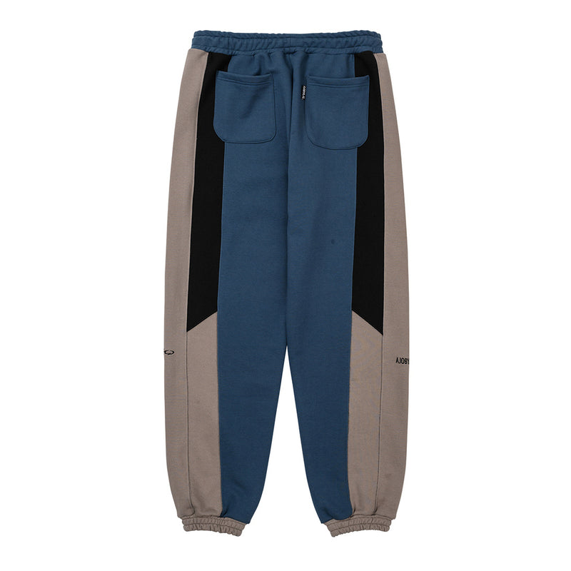 AJOBYAJO TRI MIXED SWEAT PANTS TEAL