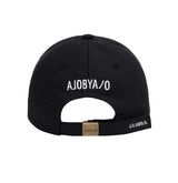 AJOBYAJO SPORTY LOGO CAP BLACK