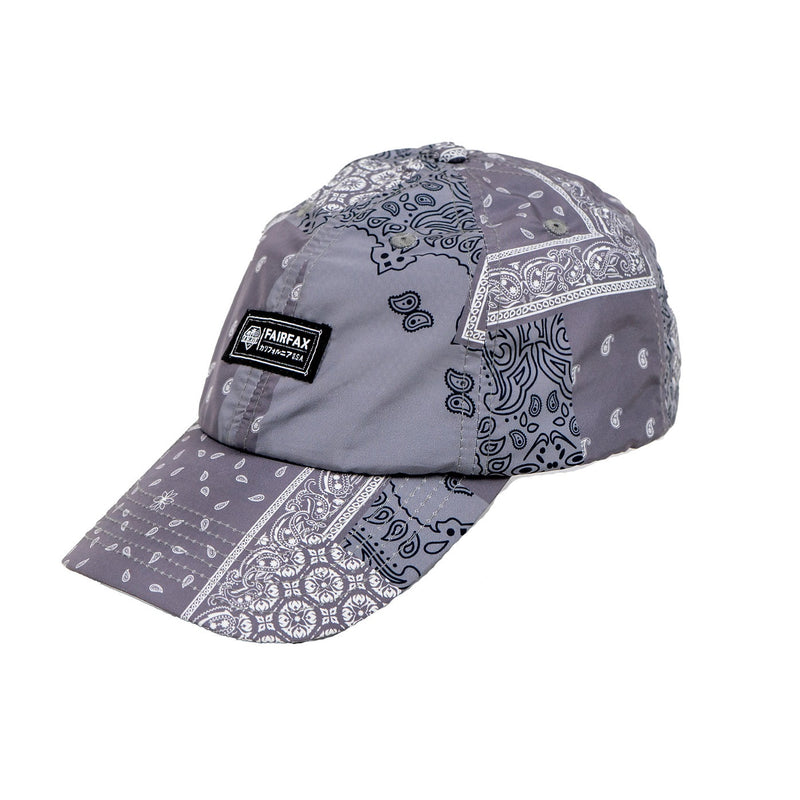 FAIRFAX PATCHWORK BANDANA CAP GREY