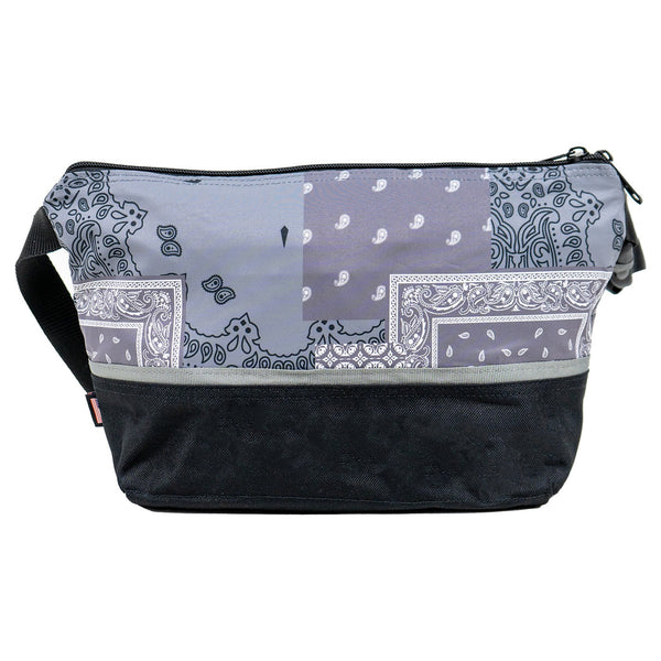 FAIRFAX PATCHWORK BANDANA BIKE POUCH 2.0 GREY