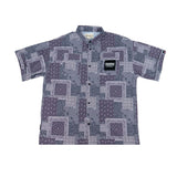 FAIRFAX PATCHWORK BANDANA SHIRT GREY