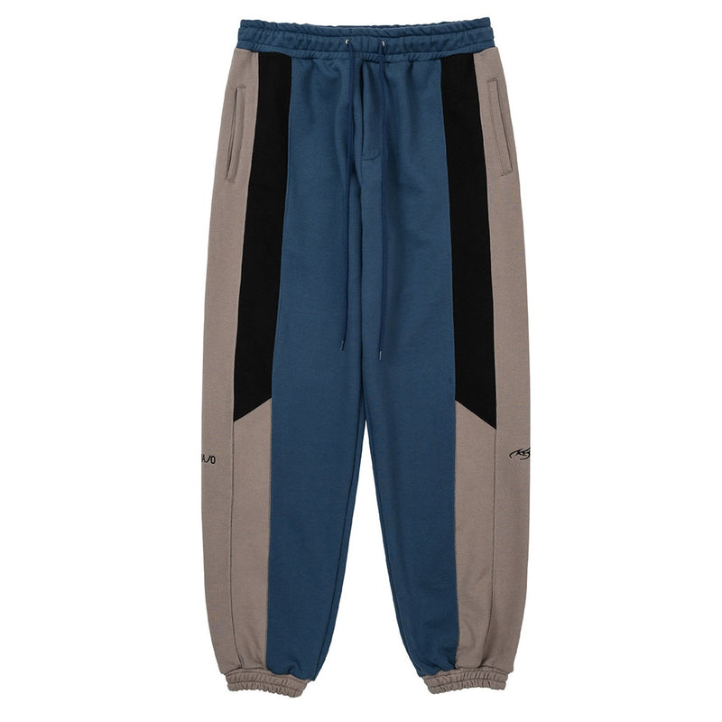 AJOBYAJO TRI MIXED SWEAT PANTS TEAL