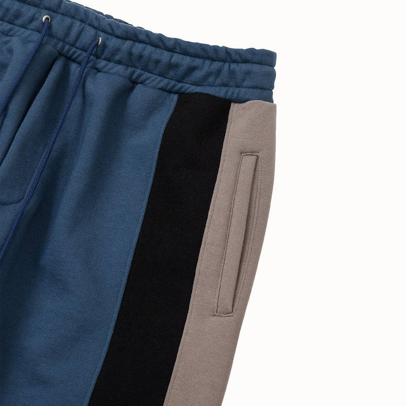 AJOBYAJO TRI MIXED SWEAT PANTS TEAL