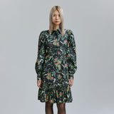 AVAVAV PUFF DRESS FLOWER PRINT