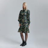 AVAVAV PUFF DRESS FLOWER PRINT