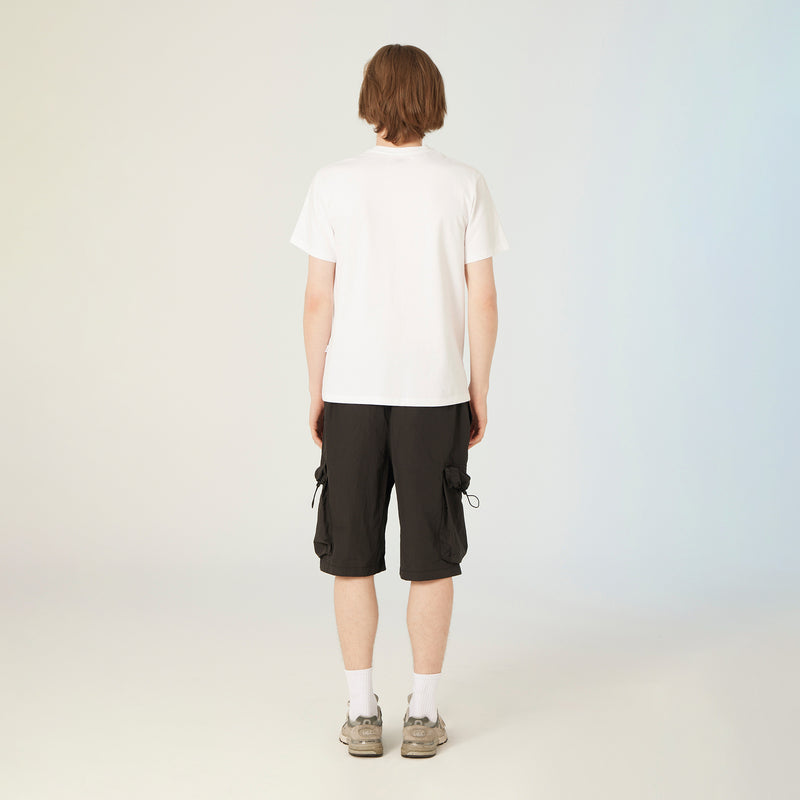 UL:KIN X TREE 13 ARTIST T-SHIRT LOVE AND PEACE WHITE