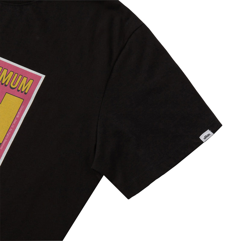 UL:KIN X TREE 13 ARTIST T-SHIRT VITA MINIMUM BLACK