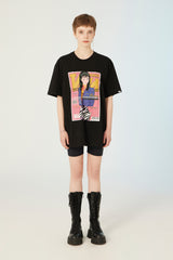UL:KIN X TREE 13 ARTIST T-SHIRT VITA MINIMUM BLACK