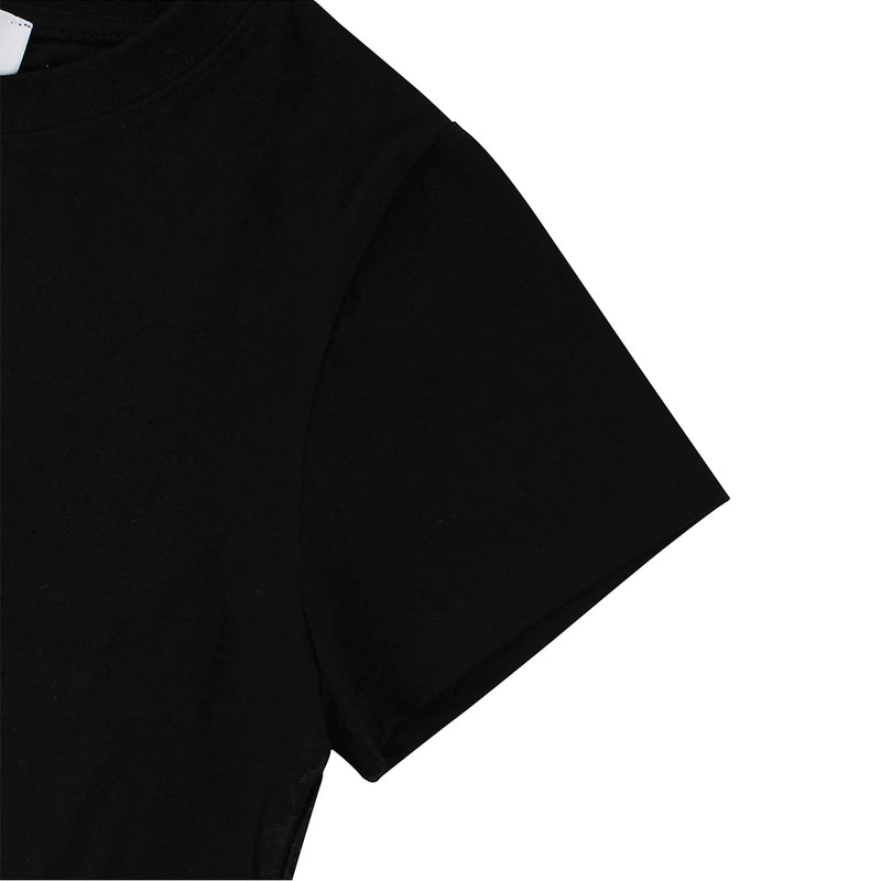 UL:KIN X BETTY BOOP HEARTCLUB SEMI-CROP T-SHIRT BLACK