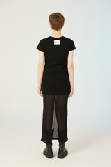 UL:KIN X BETTY BOOP HEARTCLUB SEMI-CROP T-SHIRT BLACK
