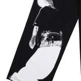 AJOBYAJO TRAIGAN PANTS BLACK
