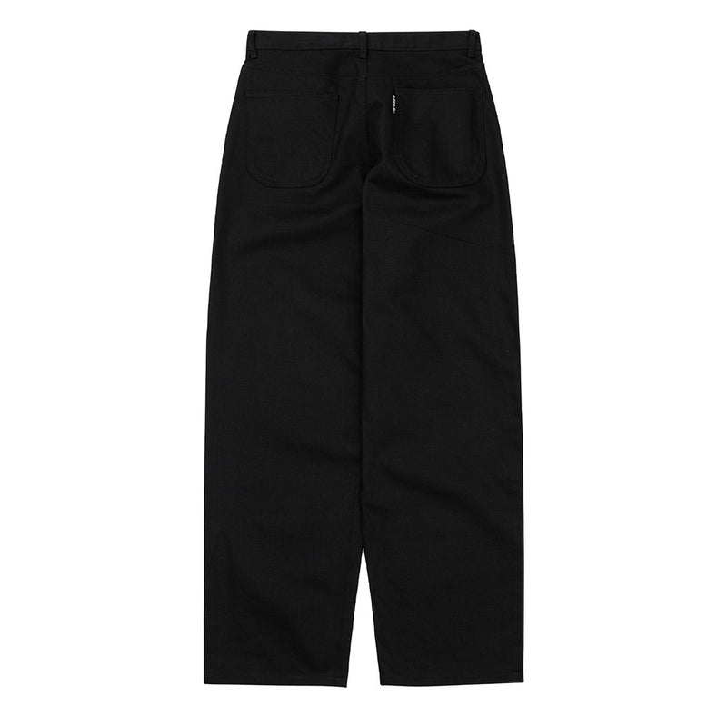 AJOBYAJO TRAIGAN PANTS BLACK