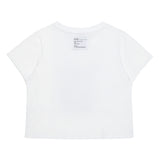 UL:KIN X BETTY BOOP BOOP LOVE SEMI-CROP T-SHIRT WHITE