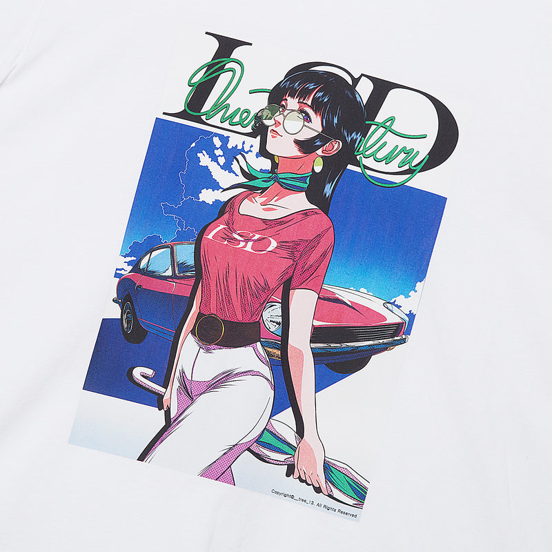 UL:KIN X TREE 13 ARTIST T-SHIRT FAIRLADY 2 WHITE
