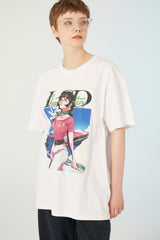 UL:KIN X TREE 13 ARTIST T-SHIRT FAIRLADY 2 WHITE