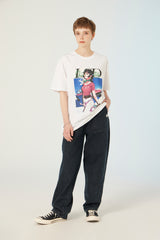UL:KIN X TREE 13 ARTIST T-SHIRT FAIRLADY 2 WHITE