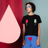 LAU ELSA T-SHIRT BLACK