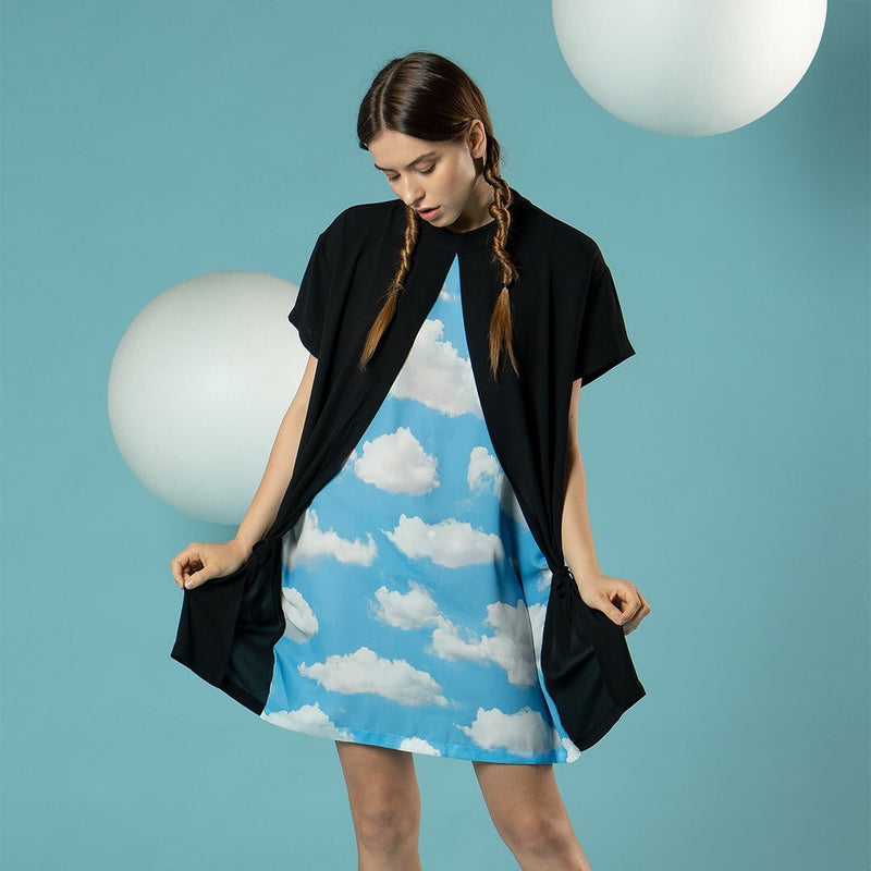 LAU FRANCOIS DRESS BLACK