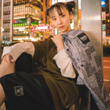 FAIRFAX PATCHWORK BANDANA SHIRT GREY
