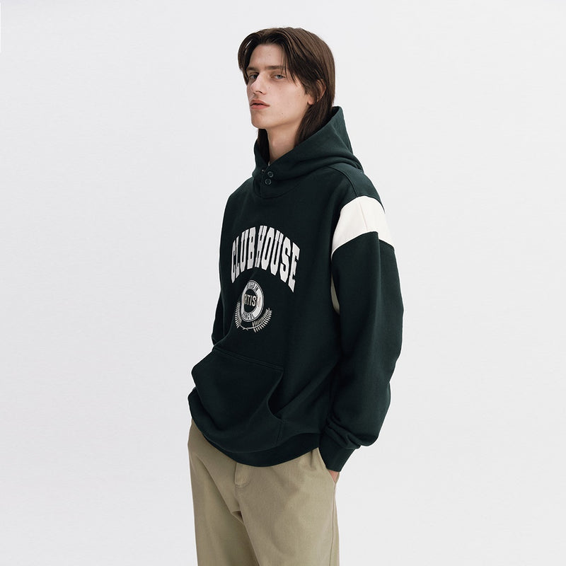 KANGOL CLUBHOUSE HOODIE GREEN