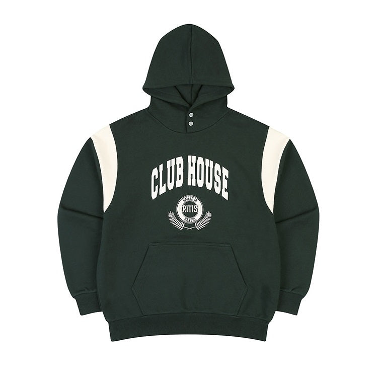 KANGOL CLUBHOUSE HOODIE GREEN