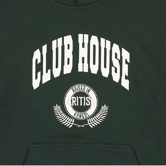 KANGOL CLUBHOUSE HOODIE GREEN