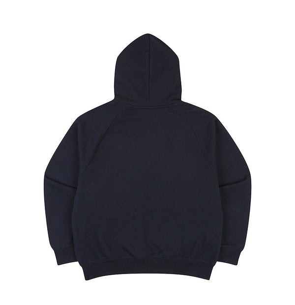 KANGOL BOUCLE SYMBOL HOODIE NAVY