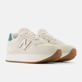 NEW BALANCE 574+ TURTLEDOVE & VINTAGE TEAL WL574ZKB