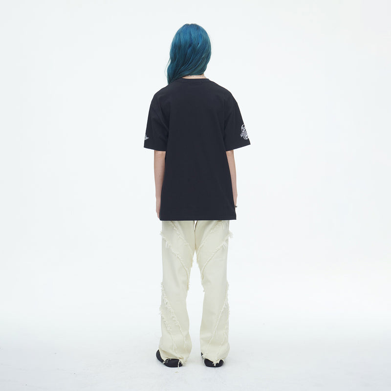 SSERPE KEEP CHILLING HALF SLEEVE TEE BLACK
