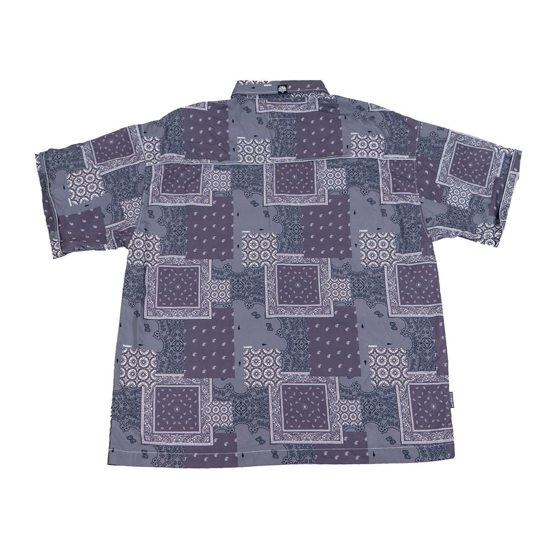 FAIRFAX PATCHWORK BANDANA SHIRT GREY
