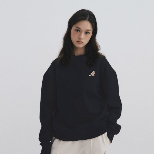 KANGOL LOGO PATCH SWEATSHIRT NAVY RT1726