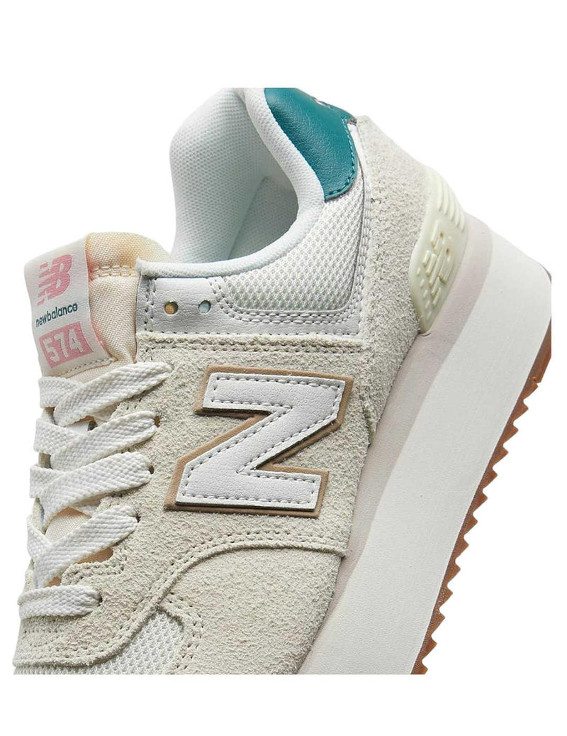 NEW BALANCE 574+ TURTLEDOVE & VINTAGE TEAL WL574ZKB
