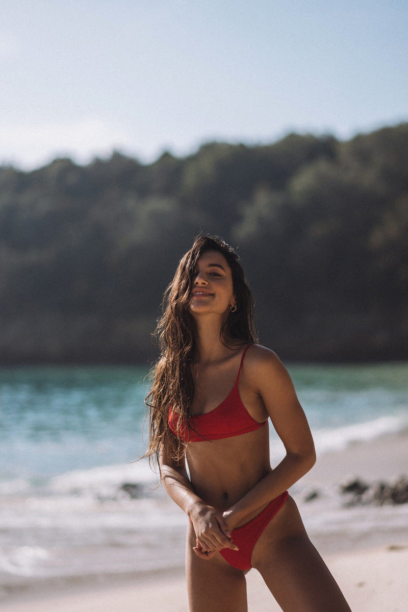 BRIGHT SWIMWEAR BALI BOTTOM SCARLET